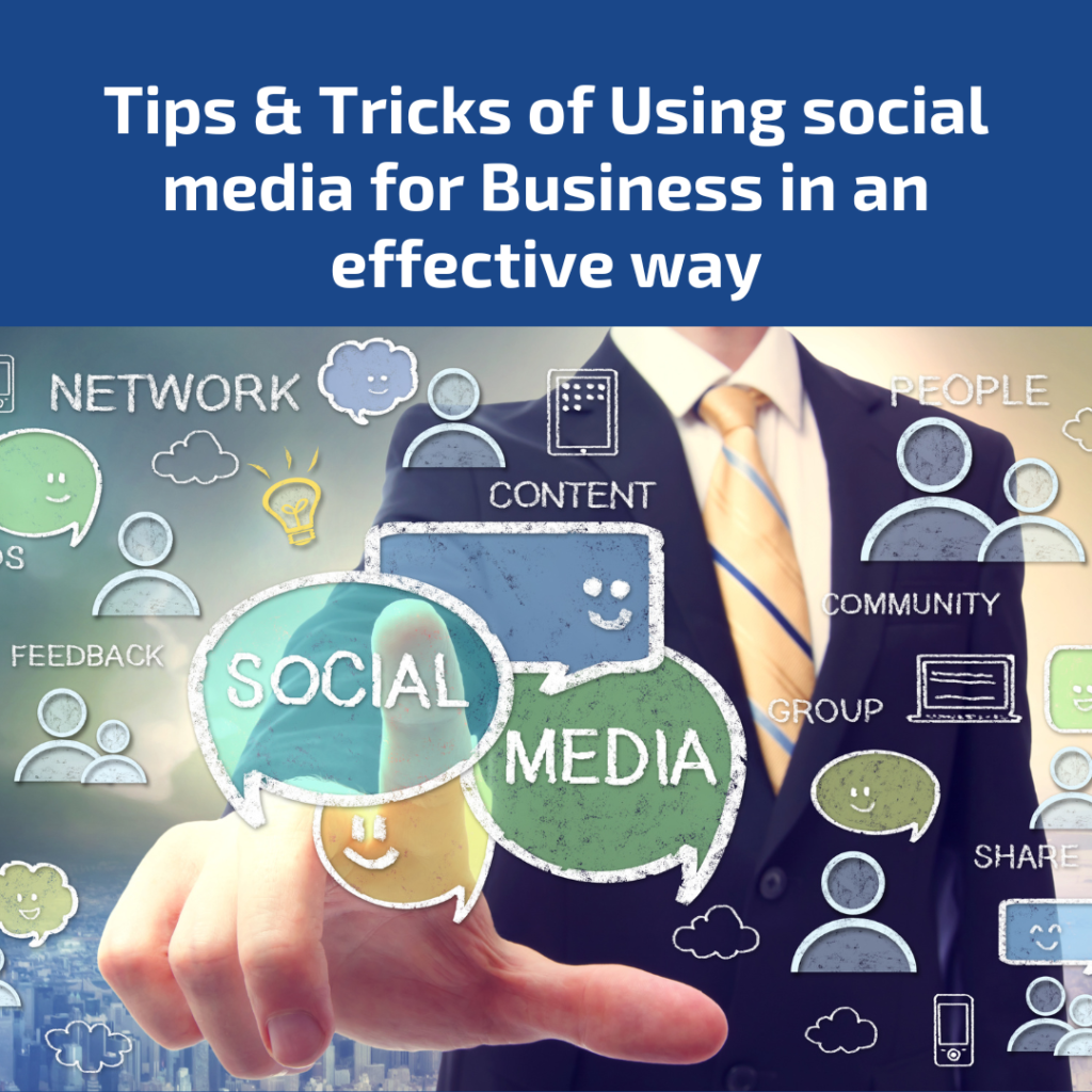social media for Business.