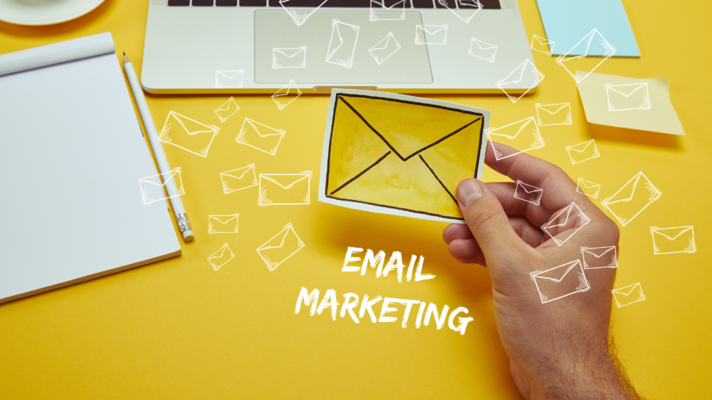 This images shows Email Marketing 